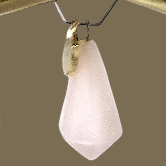 Original Florentina Smoked Glass Vase on Gold Stand - Picture 5 of 5